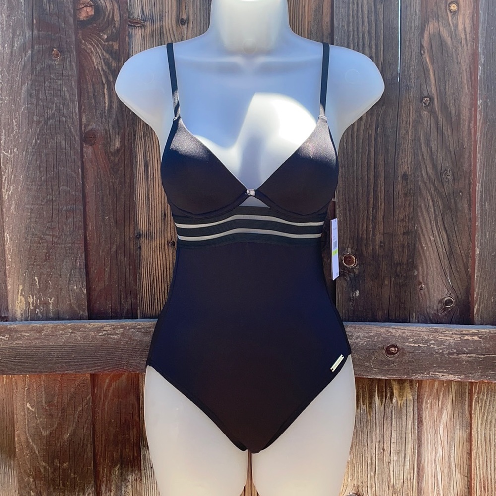 Vince Camuto Swimsuit, Black Size 4